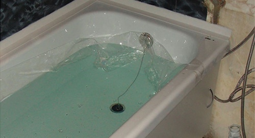 Установкой акрилового вкладыша | Романовка